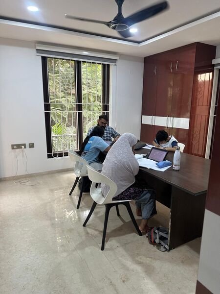Wide view of Ankuram Tuition Centre small-batch classroom in Jubilee Hills
